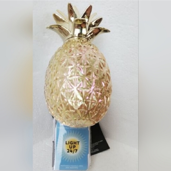 🍍 PINEAPPLE FIBER OPTIC NIGHTLIGHT WALLFLOWERS FRAGRANCE PLUG Bath & Body Works - Picture 2 of 2